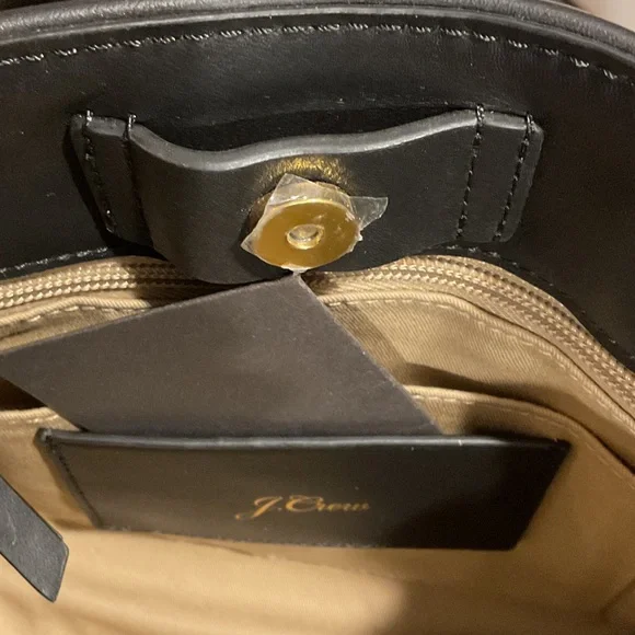 ✝️💟✝️  J. Crew Leopard Print Satchel with Black Italian Leather Handles - Picture 2 of 5